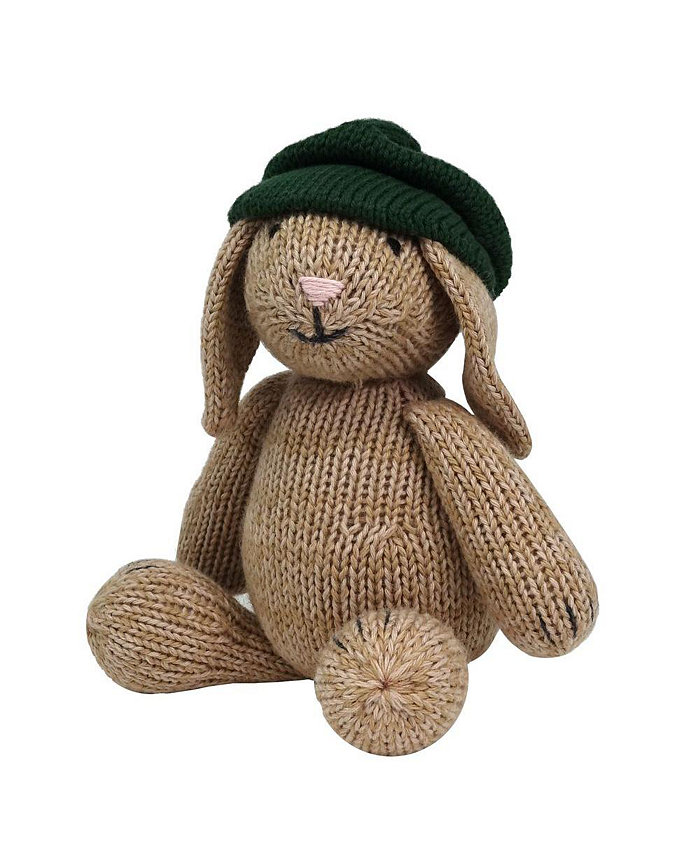 Melange Collection Newsboy Bunny Plush Toy