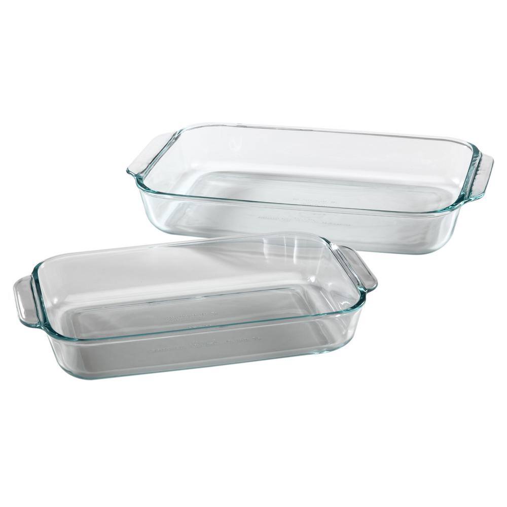 Pyrex Basics Oblong Glass Baker 1107101