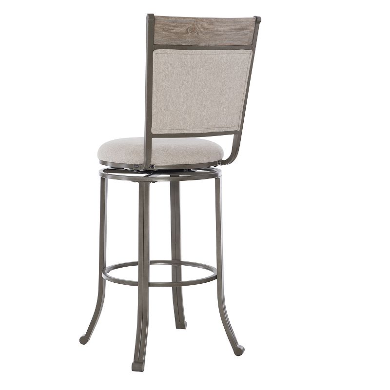 Linon Franklin Swivel Bar Stool