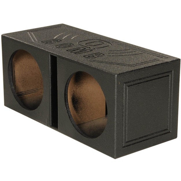 Vented Ported Subwoofer Sub Box With Bedliner Spray