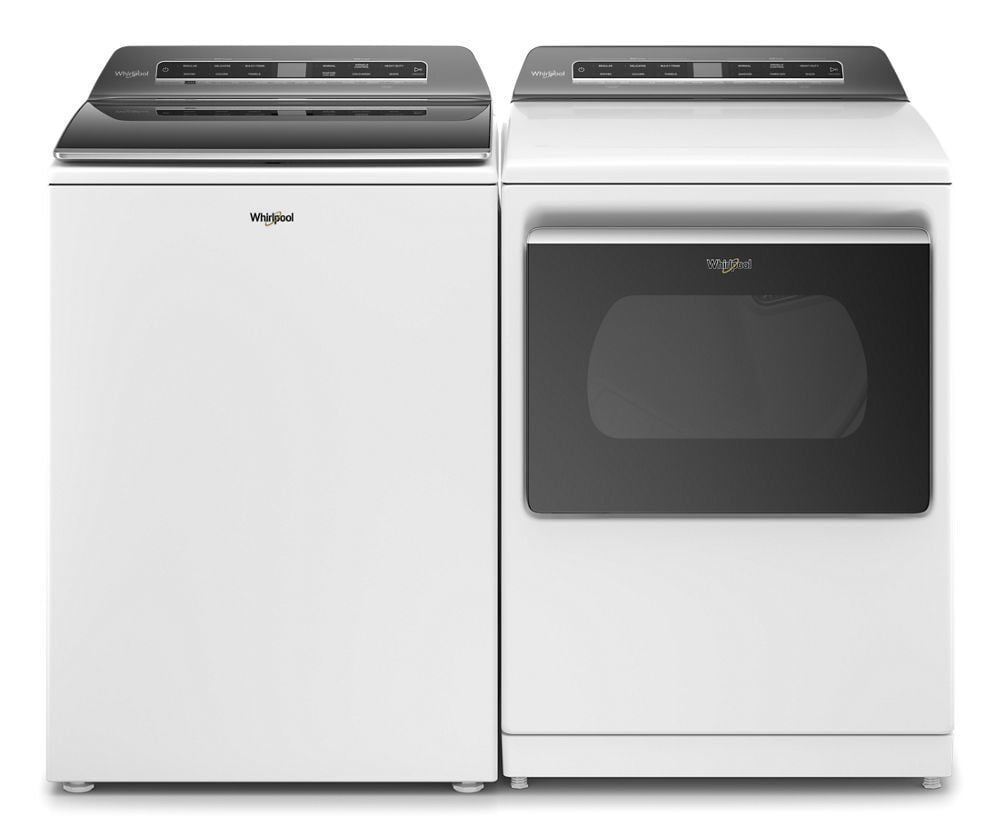 Whirlpool WED7120HW 7.4 Cu. Ft. Smart Capable Top Load Electric Dryer