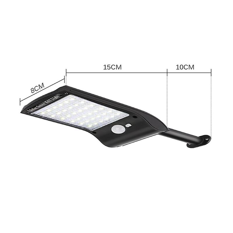 Solar Motion Sensor Light Outdoor 36 Led Super Bright Lamp Wireless Waterproof Flexible Wall Lights