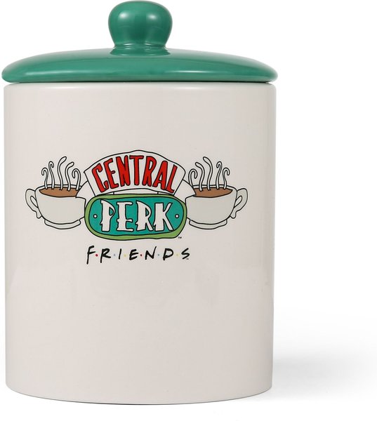 Fetch For Pets Friends Central Perk Dog Treat Jar， 7.3X5.1-in