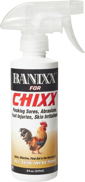 Banixx CHIXX Bacterial and Fungal Infection Poultry Spray， 8-oz bottle