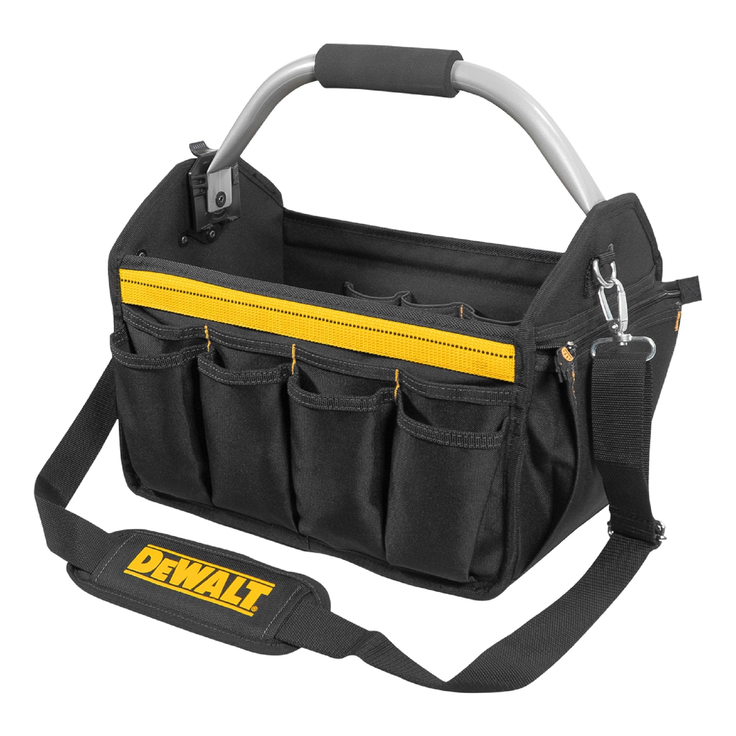 DW 10.25 in. W X 14.75 in. H Polyester Tool Carrier 23 pocket Black/Yellow 1 pc