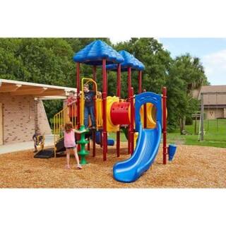 Ultra Play UPlay Today Pike's Peak (Playful) Commercial Playset with Ground Spike UPLAY-014-P