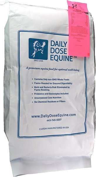 Daily Dose Equine Mass-No-Sass Horse Feed， 40-lb bag