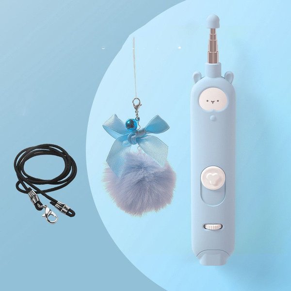 EYS Cat Teaser Wand w/Laser ，Flash and UV lights Cat Toy