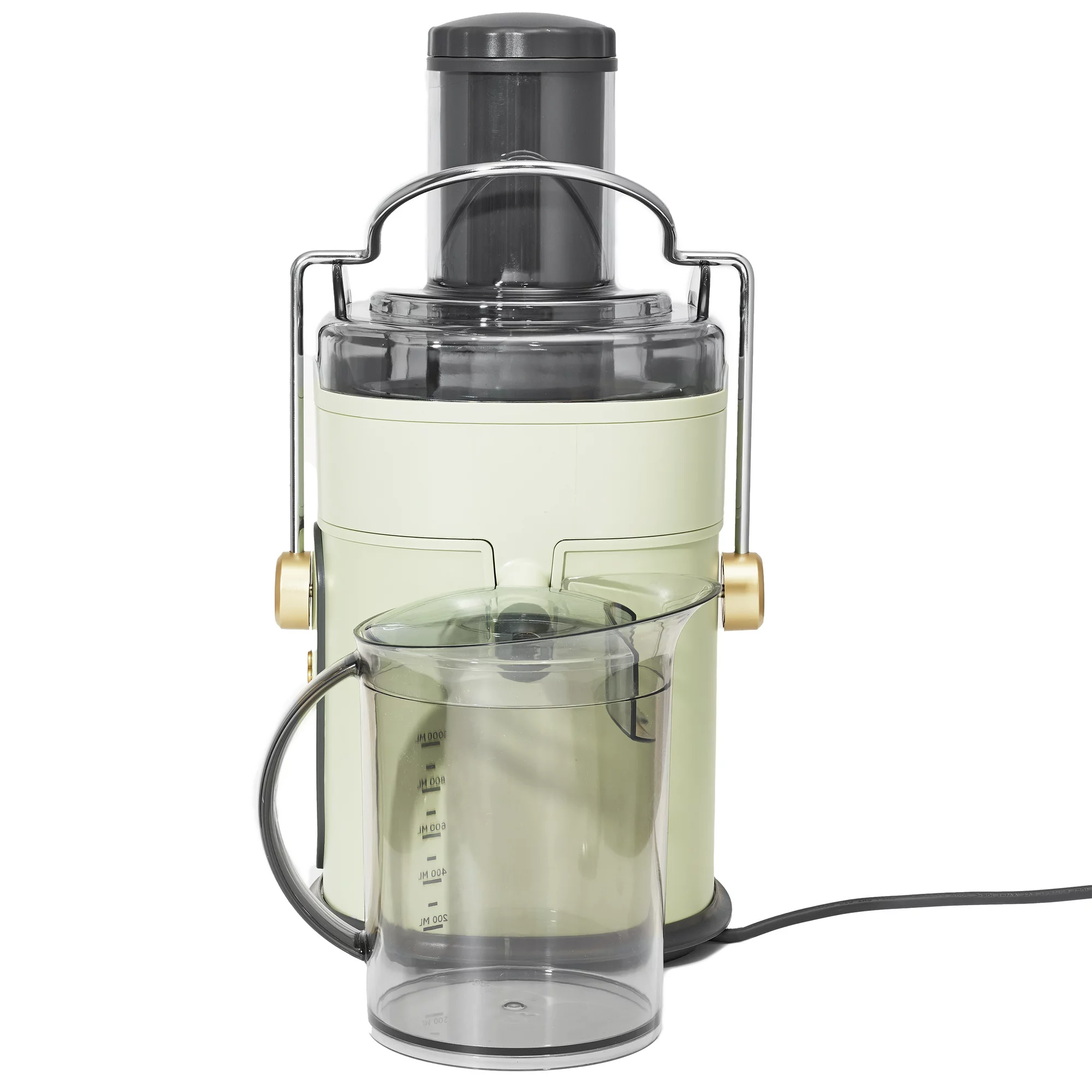 Beautiful 5-Speed Juice Extractor with Touch Activated Display， Sage Green， by Drew Barrymore