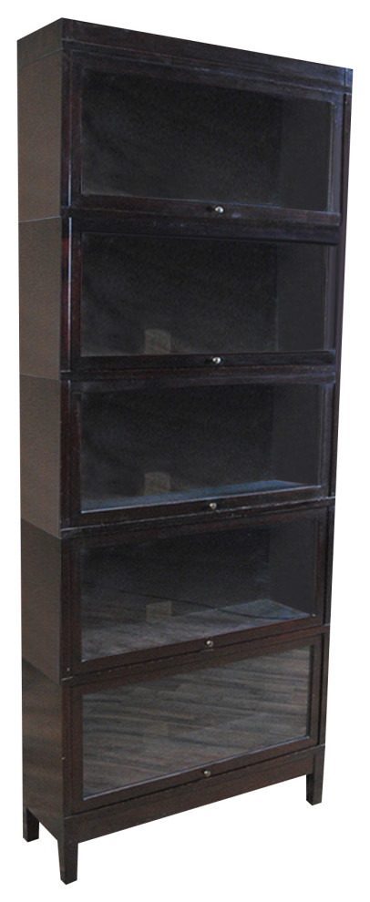 NVIN0341 Vintage Mahogany Globe Wernicke Bookcase   Transitional   Bookcases   by Niagara Furniture  Houzz