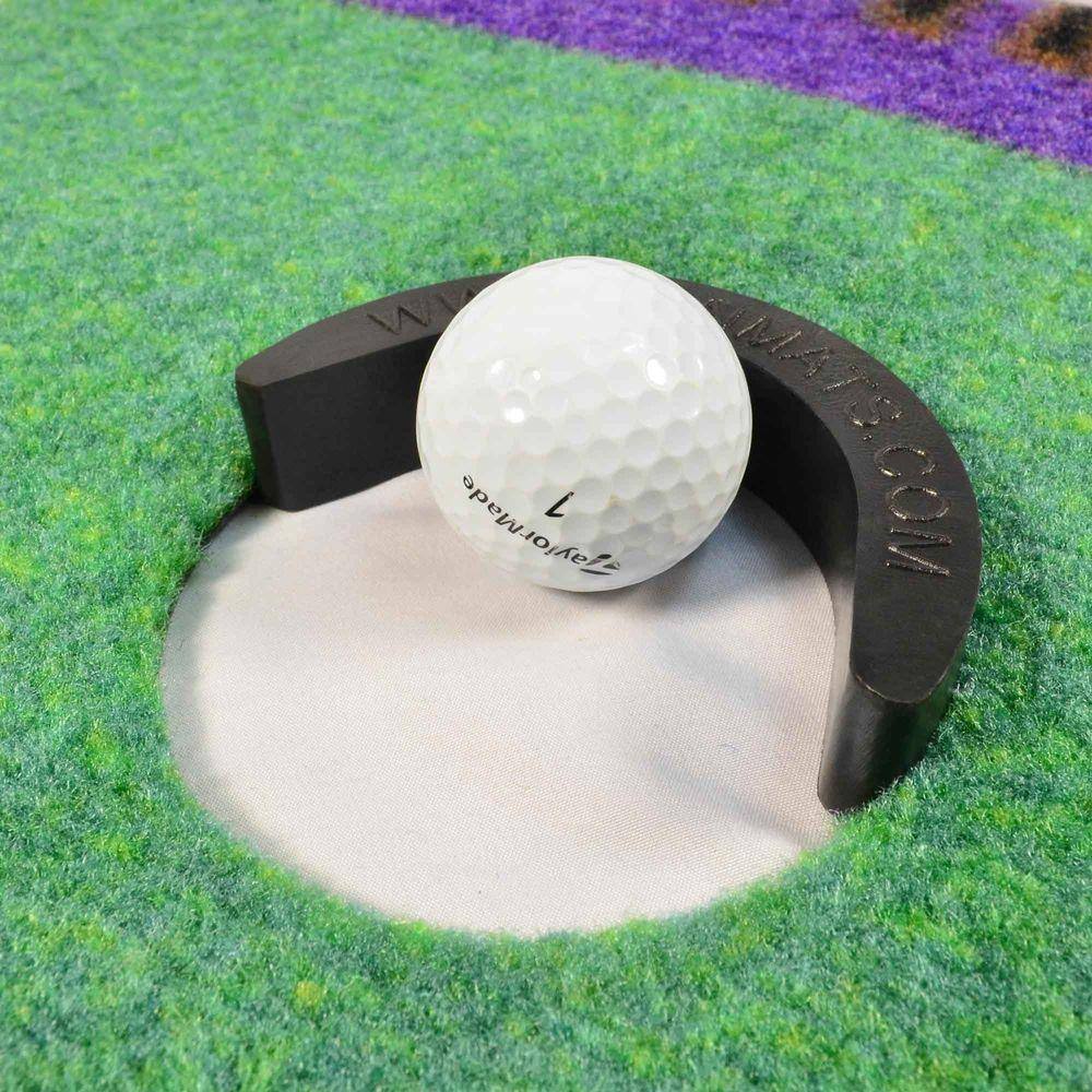 Fanmats NCAA Purdue University 1 ft. 6 in. x 6 ft. Indoor 1-Hole Golf Practice Putting Green 10727