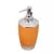 Watson Bathroom Accessories - Orange and Silver Acrylic Bathroom Accessory Set