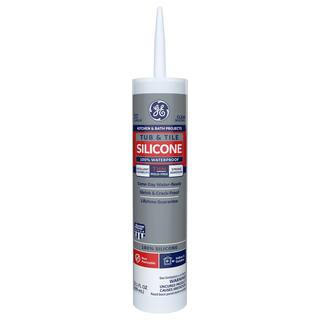 GE GE Silicone 1 10.1 oz. Clear Tub and Tile Sealant 2749485