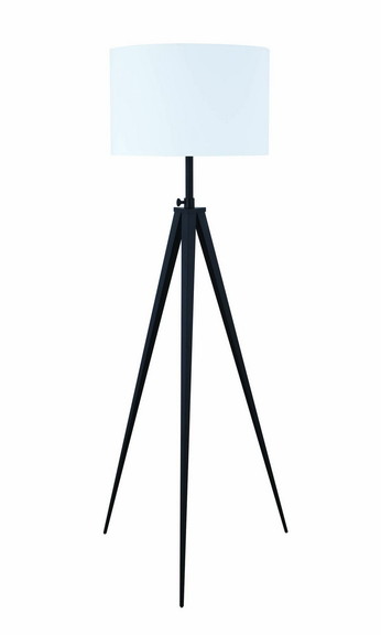 Benzara BM196755 Height Adjustable Metal Tripod Fl...