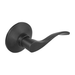 Defiant Zacoti Matte Black HallCloset Door Handle LB6XK03B