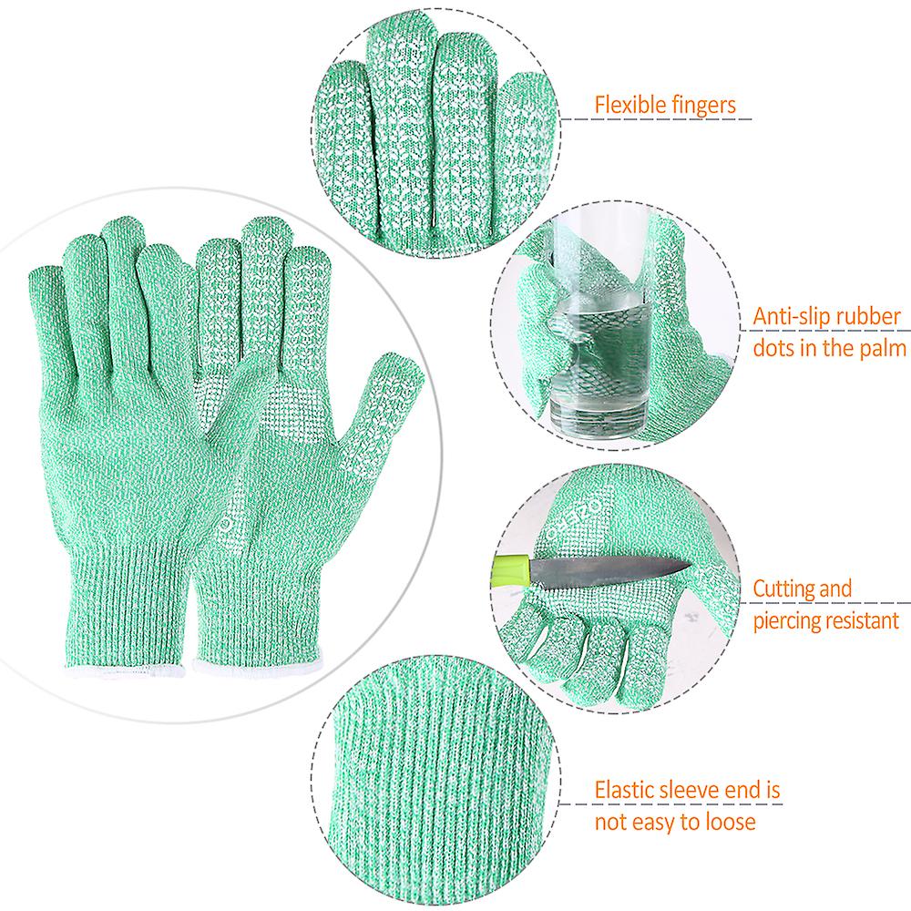 Cutting Resistant Anti-slip Gloves Static Proof Wear Resistant Gloves Hands Protecting Gloves No.304202