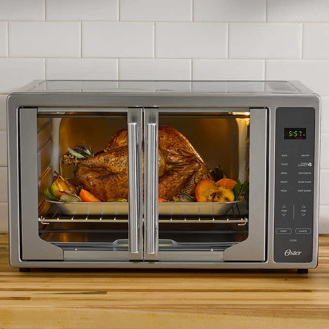 Oster Digital French Door with Air Fry Countertop Oven