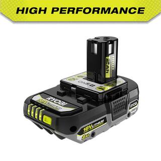 RYOBI ONE+ 18V 2.0 Ah Lithium-Ion HIGH PERFORMANCE Battery PBP003