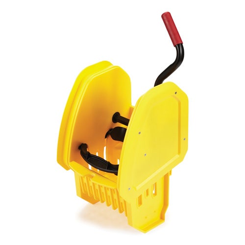 Rubbermaid 2064959 WaveBrake Down Press Wringer， Yellow