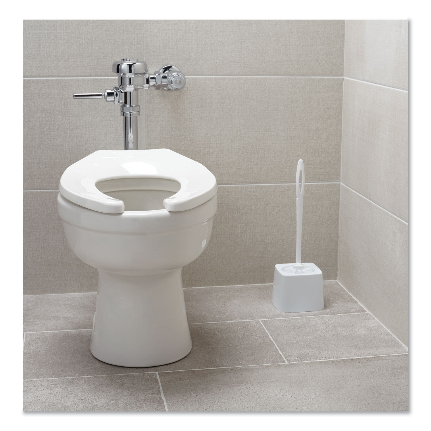 Commercial-Grade Toilet Bowl Brush Holder by Rubbermaidandreg; Commercial RCP631100WE