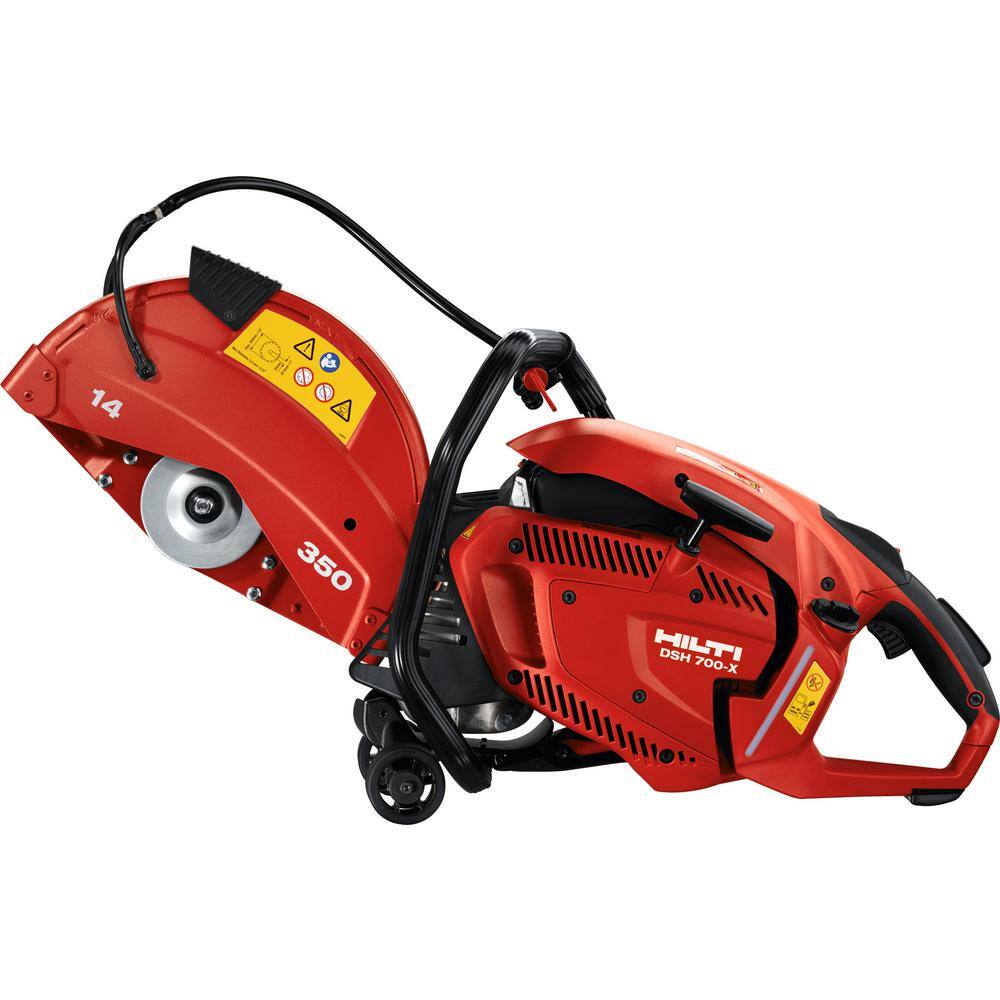 Hilti DSH 700X 70CC 14 in. Hand-Held Concrete Gas Saw with Equidist SPX Diamond Blade 3538194