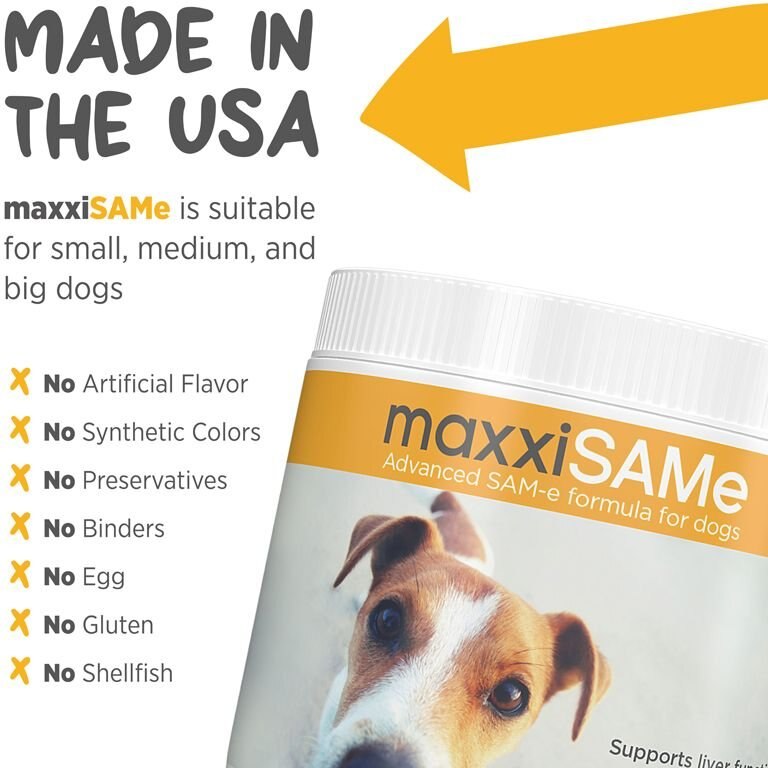 maxxipaws MaxxiSAMe SAM-e Supplement for Dogs