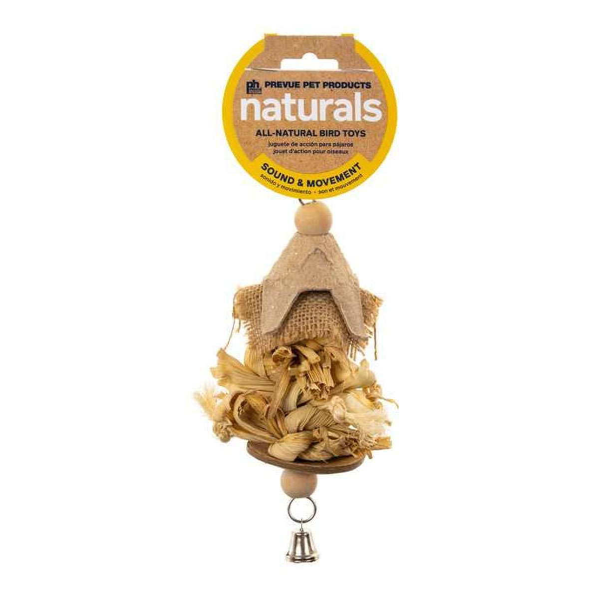 Prevue Pet Naturals All-Natural Bird Toys - Knight - 62552