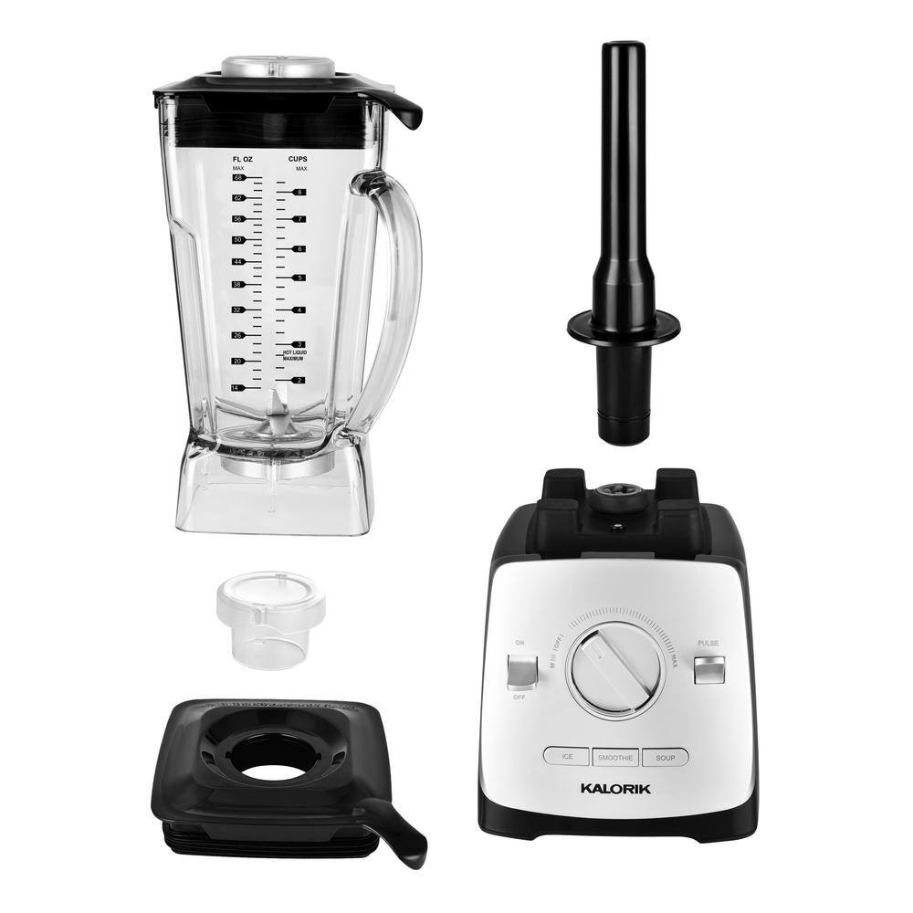 KALORIK 68 oz. 4-Speed Silver Blender BL 44440 S