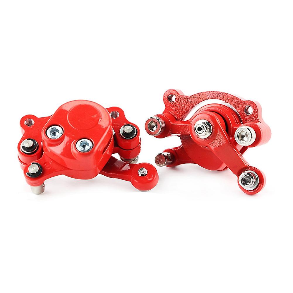 Front Rear Disc Brake Calipers Mechanical Brake Device For 43 47 49cc Bicycle Mini Motorcycle