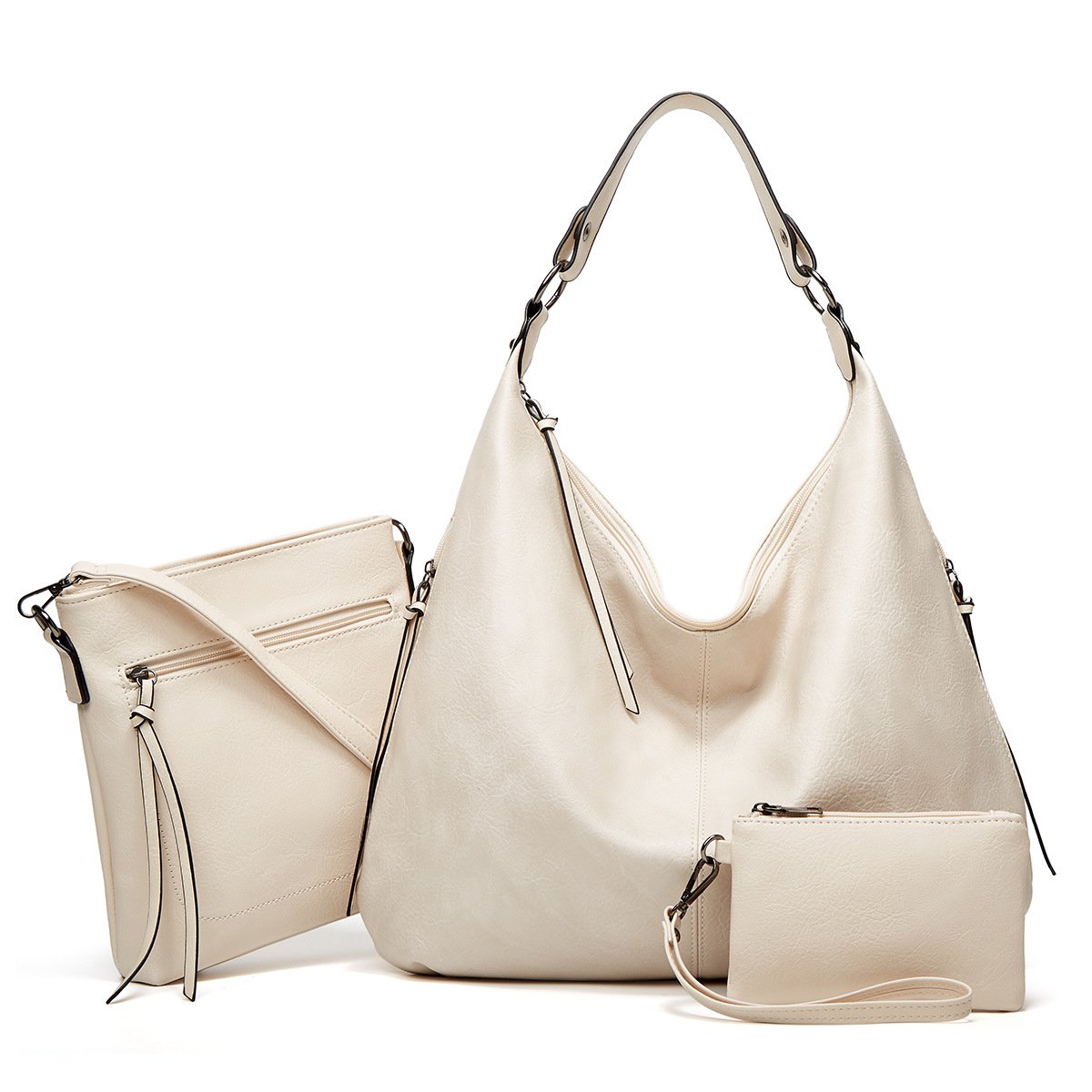 2021 New Women's Three-in-one Leather Bag