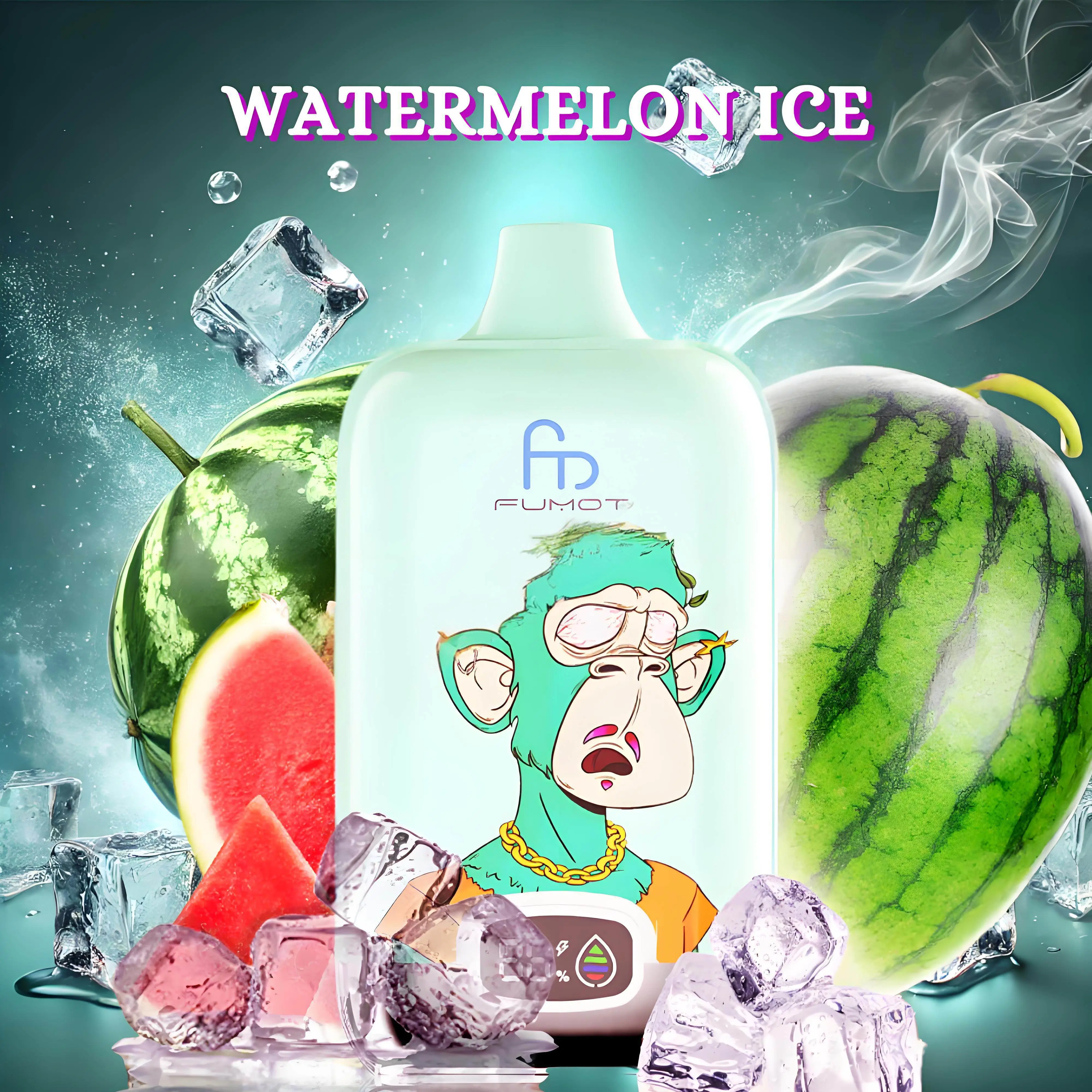 Fumot Tornado Digital Box 12000 Puffs - Watermelon Ice