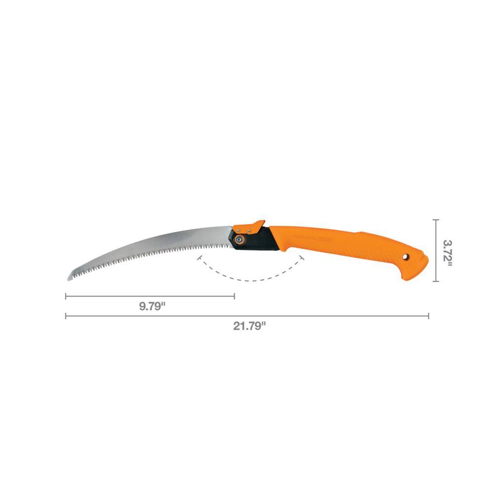 Fiskars Pro 10 in. High Carbon Steel Blade Aluminum Handled Pruner Saw 394960-1002