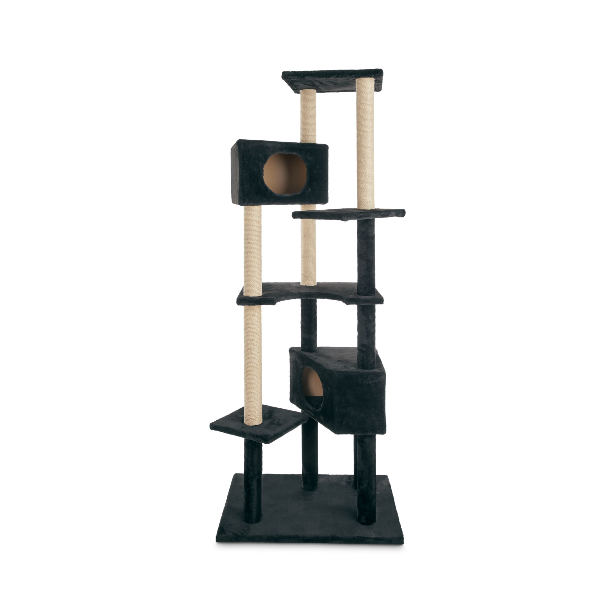 Animaze 6-Level Black Cat Tree， 76