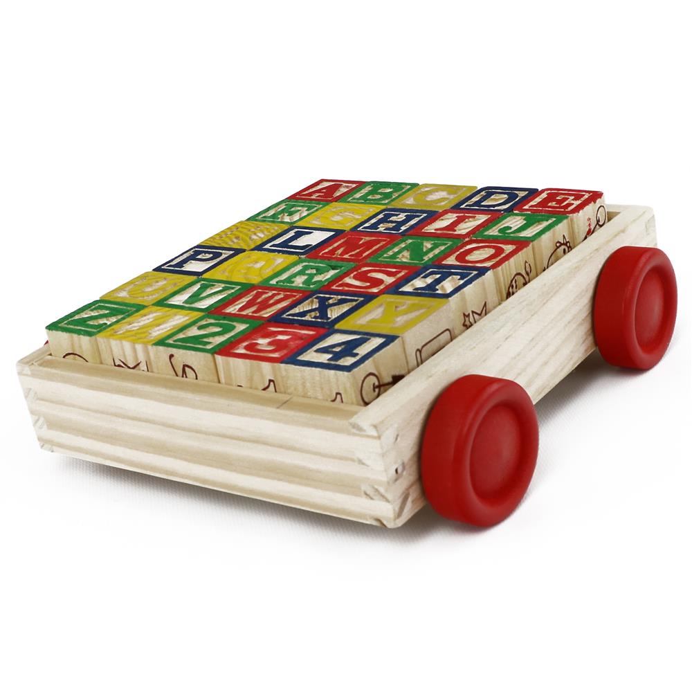 Lollipop ABC Blocks Wagon