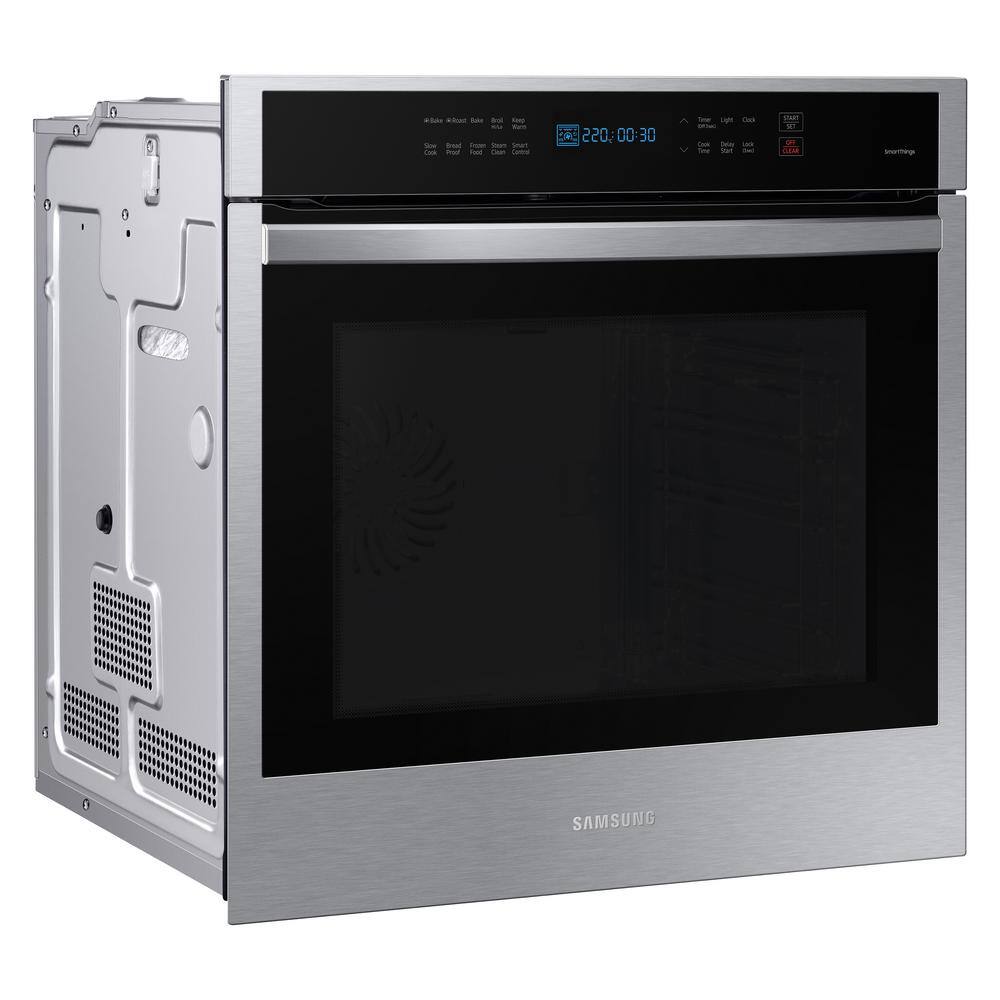  24 in. 3.1 cu. ft. Single Built-in Wall Oven with True Convection in Stainless Steel NV31T4551SS