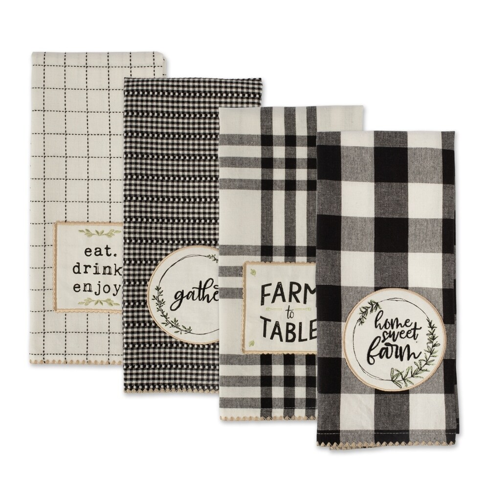 DII Home Sweet Farmhouse Kitchen Textiles  18x28\