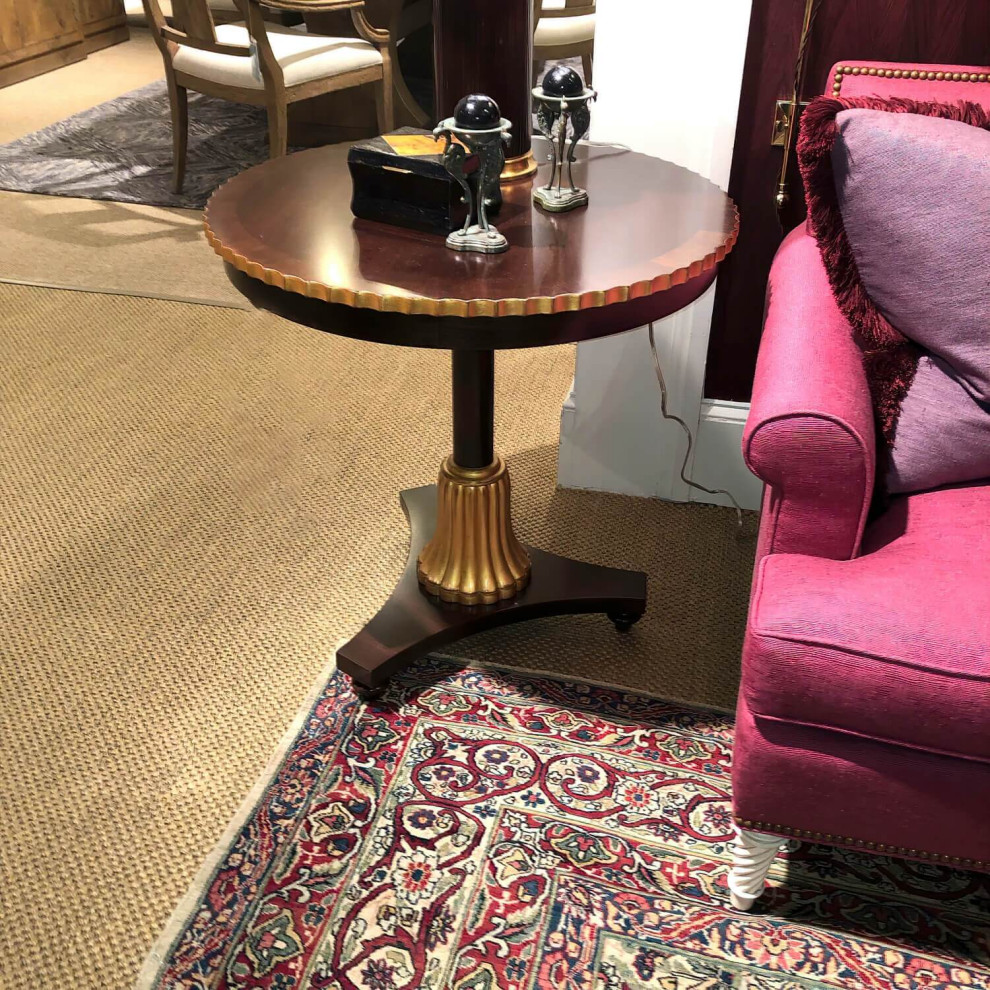 Regency Pedestal Side Table   Traditional   Side Tables And End Tables   by English Georgian America  Houzz