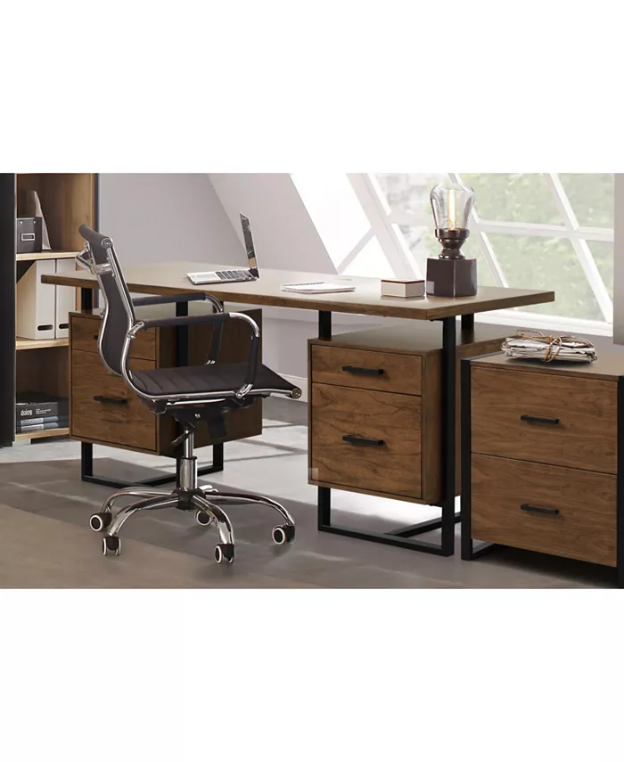 Furniture Helena Desk with 2 Cabinets