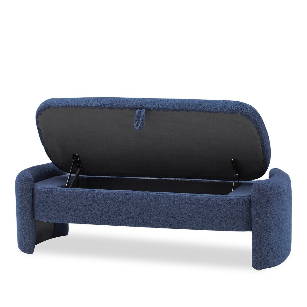 Footstool with Storage Function  Velvet Benches for Entrance Bedroom