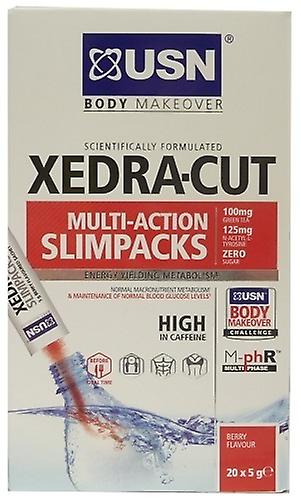 USN XedraCut Slim Pack Berry 20 Sachets