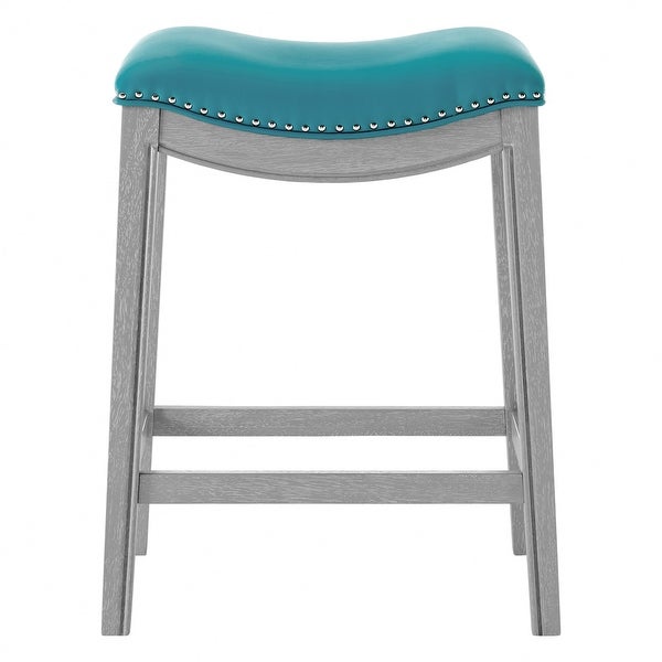 Grover Faux Leather Upholstered Counter Stool