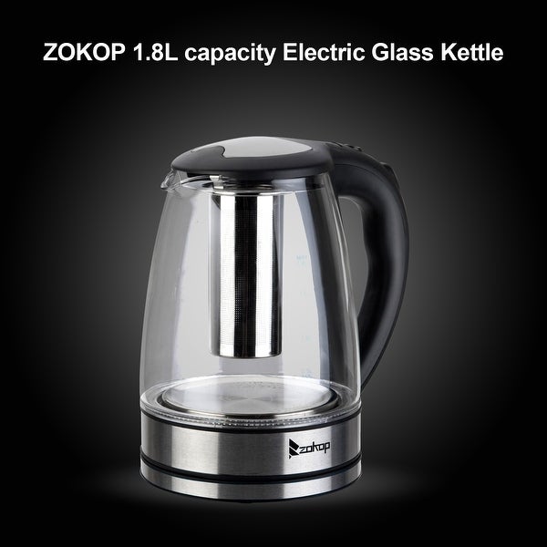 1500W 1.8L Electric Glass Kettle