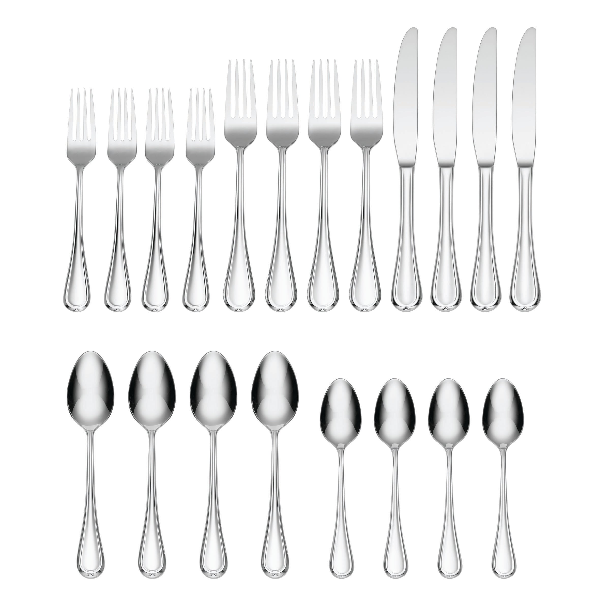 Clariat 20 Piece Fine Flatware Set