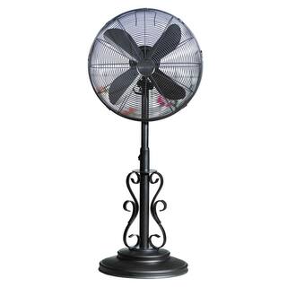 Deco Breeze 19 in. Ebony Outdoor Fan DBF0624