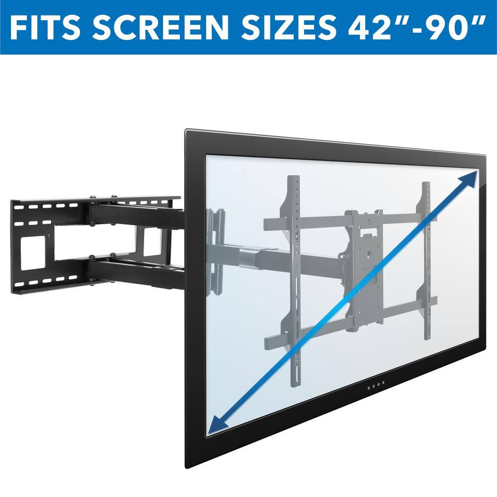 mount-it! Dual TV Wall Mount with Extension MI-392