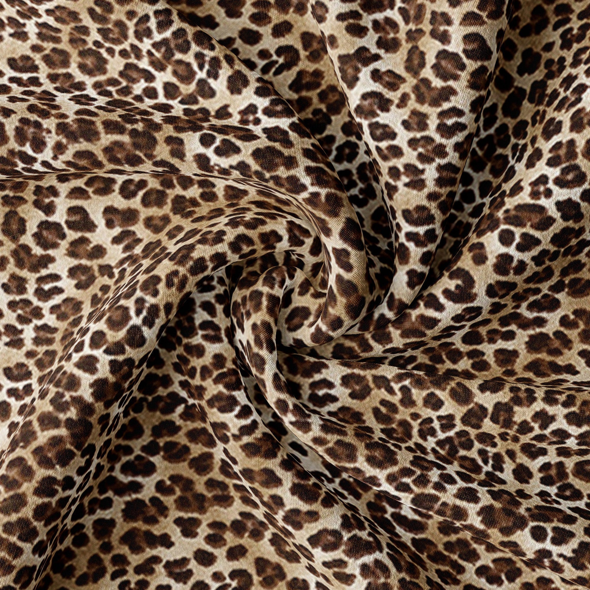 Jolene Animal Print Black Drapery