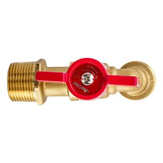 ProLine Series 34 in. Brass MPTSWT x MHT Quarter-Turn Hose Bibb 103-024HN