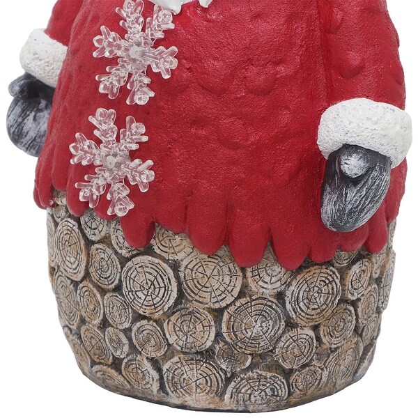 Christmas Santa Resin Statue