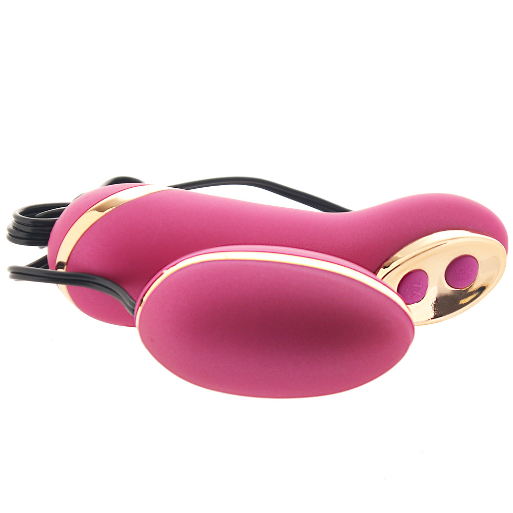 Entice Ella 7 Function Egg Vibe in Raspberry