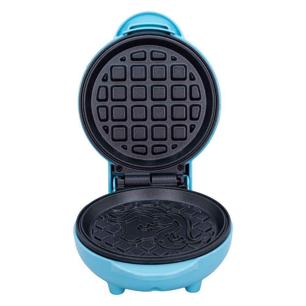 Uncanny Brands Light Blue 'My Little Pony' American Mini Waffle Maker WM3-PON-PN1